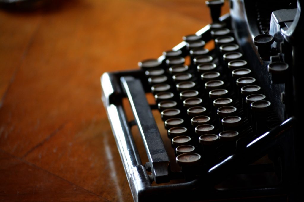 typewriter photo 2